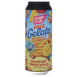 Funky Fluid Free Gelato: Passionfruit, Mango & Peach