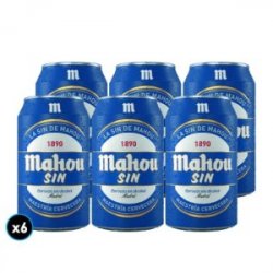 6 Pack Mahou Sin Alcohol 330cc. - Supermercado De Licores