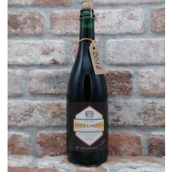 De Oude Cam Kriek-Lambiek 2016 LambiekGeuze - 75 CL - House of Beers Uden