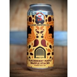 3 Sons Brewing Co. Blackberry Maple Waffle Stacks