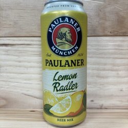 Paulaner Lemon Radler 500ml Can Best Before 30.05.2024 - Kay Gee’s Off Licence