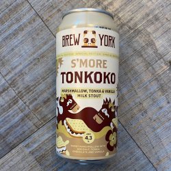 Brew York - S'more Tonkoko (Stout - MilkSweet) - Lost Robot