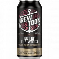 Brew Toon Out of the Woods - Black Forest Gateau Stout 440ml Can - Fountainhall Wines