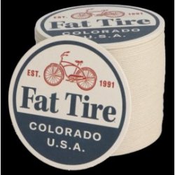 Fat Tire Coasters   - Beers & More