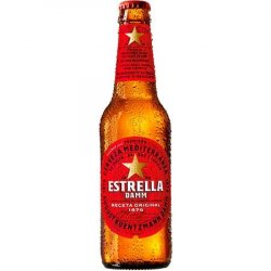 CERVEZA DAMM ESTRELLA BARCELONA 4.6% VOL BOTELLA 330ml PAQ 61 - Compra Directa