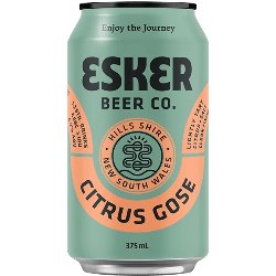 Esker Beer Co Citrus Gose - The Beer Drop