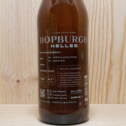 Barrelhead Brewery HopburgH Helles