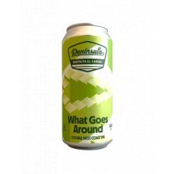 Península - What Goes Around Double West Coast IPA 44 cl - Bieronomy