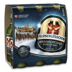 Feldschlösschen Weihnachtsbier 5,5% Vol. 6 x 33cl EW Flasche - Pepillo