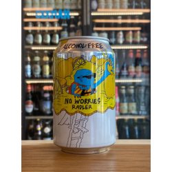 Lervig  No Worries Radler  Alcohol Free Lemon Radler - Clapton Craft