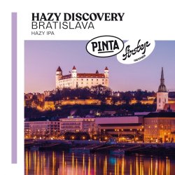 Pinta  Hazy Discovery Bratislava  Hazy IPA - Browarium