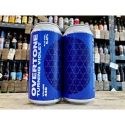 Overtone  Turning Violet  Blueberry & Blackcurrant Sour - Wee Beer Shop