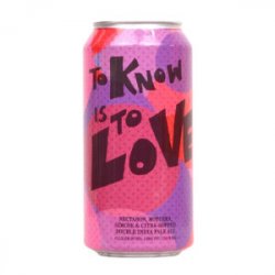 Hop Butcher  To Know Is To Love - Ales & Brews