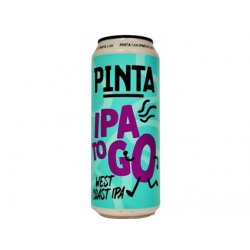 PINTA - 15°IPA to GO: West Coast IPA 0,5l can 6,5% alk. - Beer Butik