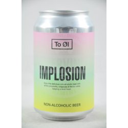 To Øl Implosion lattina 33cl - AbeerVinum