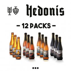 12-packs (12x33cl) - Hedonis