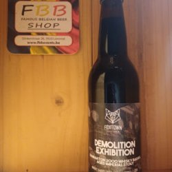 Demolition Exhibition Dumbarton 2000 WBA imperial stout - Famous Belgian Beer