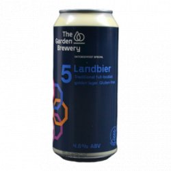 The Garden Brewery The Garden Brewery  - Landbier Gluten-Free - 4,8% - 44cl - Can - La Mise en Bière