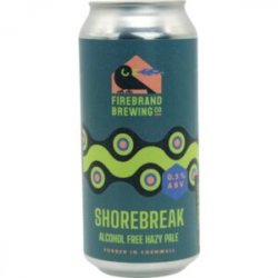 Firebrand Brewery  Shorebreak Alcohol Free Hazy Pale Ale (44cl) (Cans) (Gluten Free) - Chester Beer & Wine