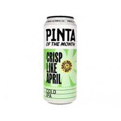 PINTA - OF THE MONTH - April 2023 - 12°Crisp Like April  0,5l can 5% alc. - Beer Butik