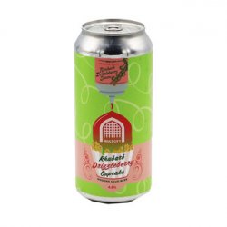 Vault City Brewing Rhubarb Drizzleberry Cupcake