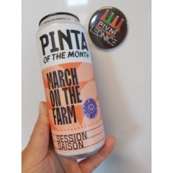 Pinta March On the Farm 12°5% 0,5l - Pivní lednice