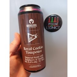 Funky FluidMoersleutel Royal Cookie: Tompouce 32°11,4% 0,5l - Pivní lednice