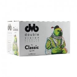 Double Vision Brewing Classic Lager 6x330mL - The Hamilton Beer & Wine Co