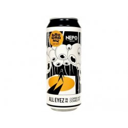 Browarny x NEPOMUCEN - 19°All Eyez On Me 0,5l can 7,7% alc. - Beer Butik