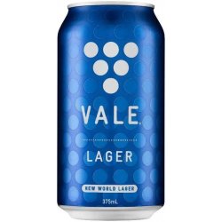 Vale Brewing Lager Can 375ml - BoozeBud