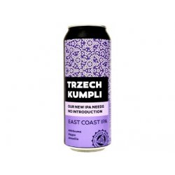 TRZECH KUMPLI - Our New IPA Needs No Introduction – 16°East Coast IPA 0,5l can 6,1% alc. - Beer Butik