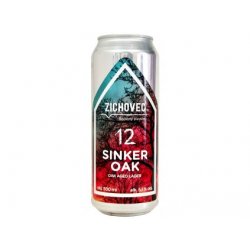 Zichovec - 12°Sinker Oak 0,05l plech 5,1% alk. - Beer Butik