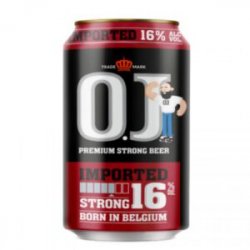 OJ 16% – Lon 330ml – Thùng 24 lon - BIA NHẬP ĐÀ NẴNG