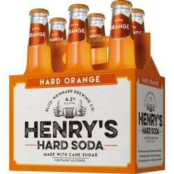 Henry's Hard Soda Orange Soda 6 pack 12 oz. Bottle - Outback Liquors