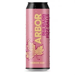 Arbor - Rhubarb FIzz Balls - 5% Rhubarb Sour - 568ml Can - The Triangle