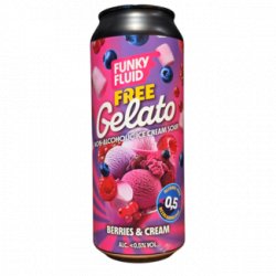 Funky Fluid Free Gelato: Berries & Cream Funky Fluid Free Gelato: Berries & Cream