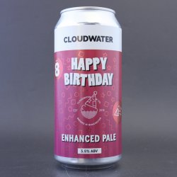 Cloudwater - Happy Birthday - 3.5% (440ml) - Ghost Whale