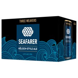 Three Weavers Seafarer Kölsch-Style Ale 12oz can 6pk - Bine & Vine