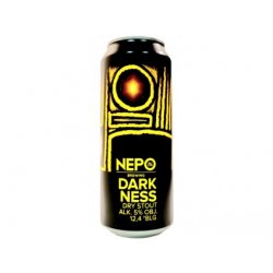 Nepomucen - 12°DARKNESS Dry Stout 500ml can 5% alK. - Beer Butik