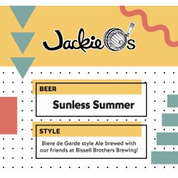 Jackie O’s Sunless Summer Crowler - Jackie O’s Brewery