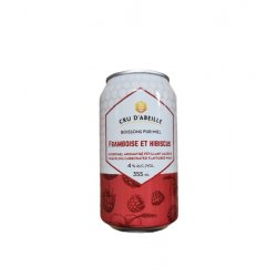 Cru dAbeille - FramboiseHibiscus - 355ml - La Bière à Boire