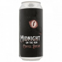 Wiley Roots Brewing  Midnight on the Run: Coffee Break - Rebel Beer Cans