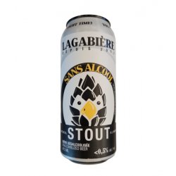 Lagabière - Stout Sans Alcool - 473ml - La Bière à Boire