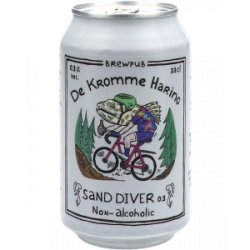 De Kromme Haring Sand Diver Non-Alcoholic - Drankgigant.nl