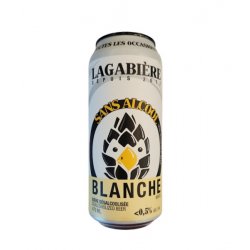 Lagabière - Ta Blanche Sans Alcool - 473ml - La Bière à Boire