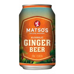 Matso’s Alcoholic Ginger Beer Cans 24 x 330ml (Carton) - Bayfields