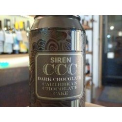 Siren Craft Brew Dark Chocolate Caribbean Chocolate Cake