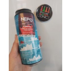 Nepomucen Crazy Lines #40: Iceberg 5,3% 0,5l - Pivní lednice