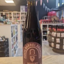 PINTA Barrel Brewing  Memory 2025 - Het Biermeisje