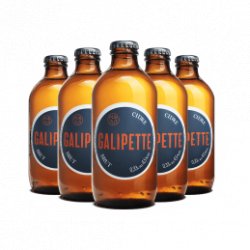 Galipette Cidre Brut 4,5% (Caisse de 24 x 33cl) - Big Bag Delivery